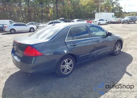 2007 Honda Accord 2.4 Ex из США, поврежденный, VIN 1HGCM56837A075003